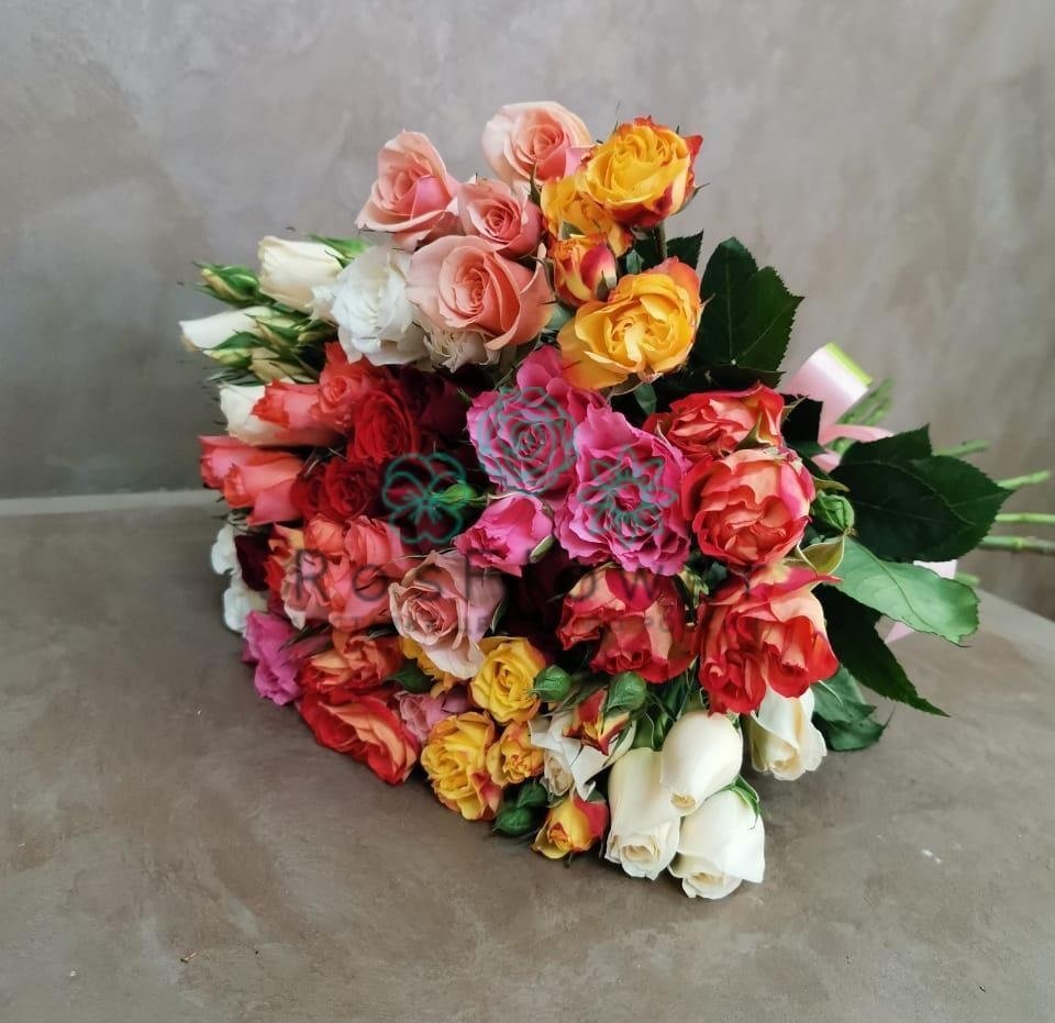 Букет цветов из: Розы в Барсово