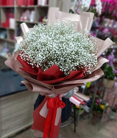 Букет цветов из: Гипсофила в Барсово