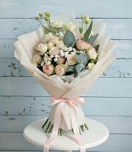 Букет цветов из:  Розы и Лизиантусы #REPLACE_PRED# Барсово