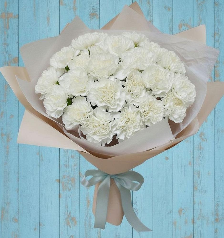 Букет цветов из: Гвоздики в Барсово