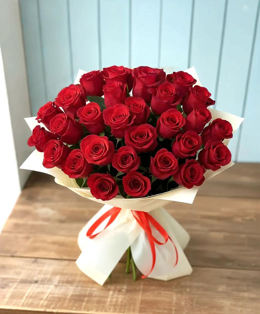 Букет 29 Красных роз в Барсово