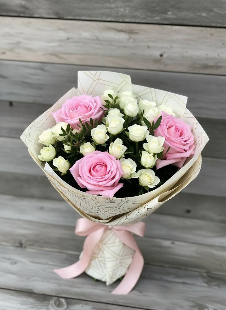 Букет цветов из: Розы в Барсово