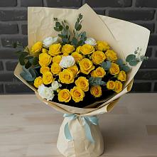 Букет цветов из:  Розы #REPLACE_PRED# Барсово