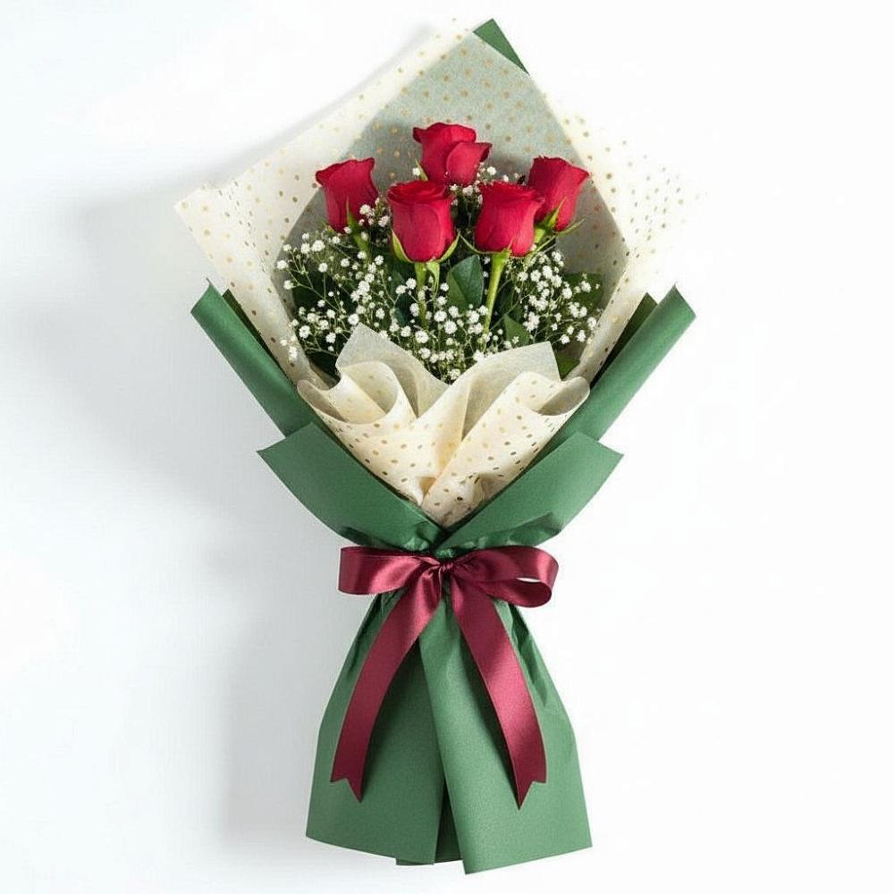 Букет цветов из: Розы в Барсово