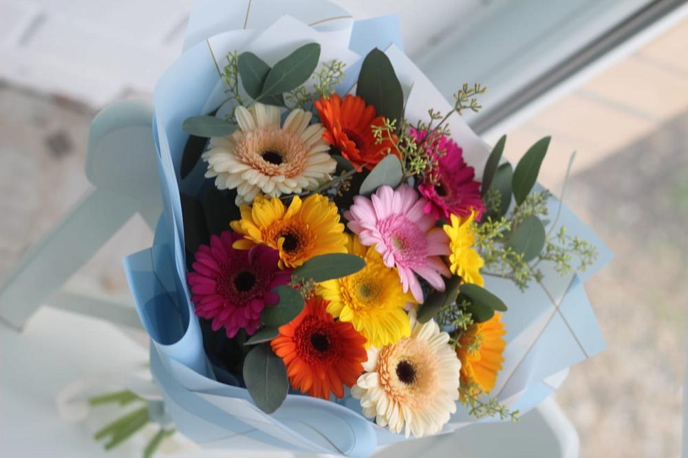 Букет цветов из: Герберы в Барсово