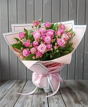 Букет Розовый кустик в Барсово