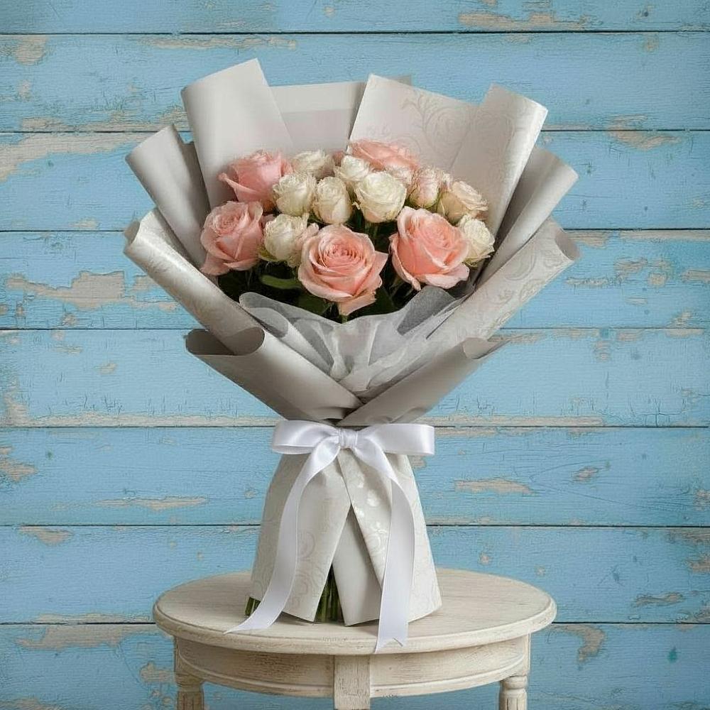 Букет цветов из: Розы в Барсово