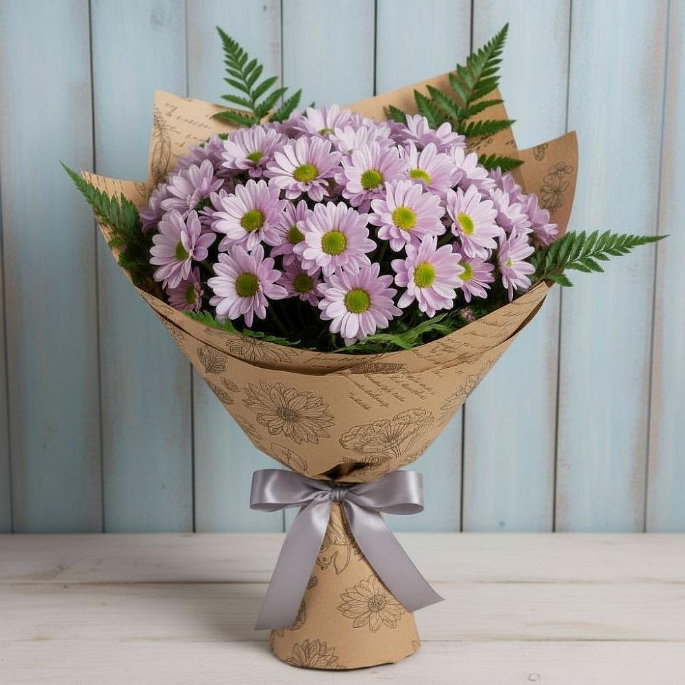 Букет цветов из: Хризантемы в Барсово