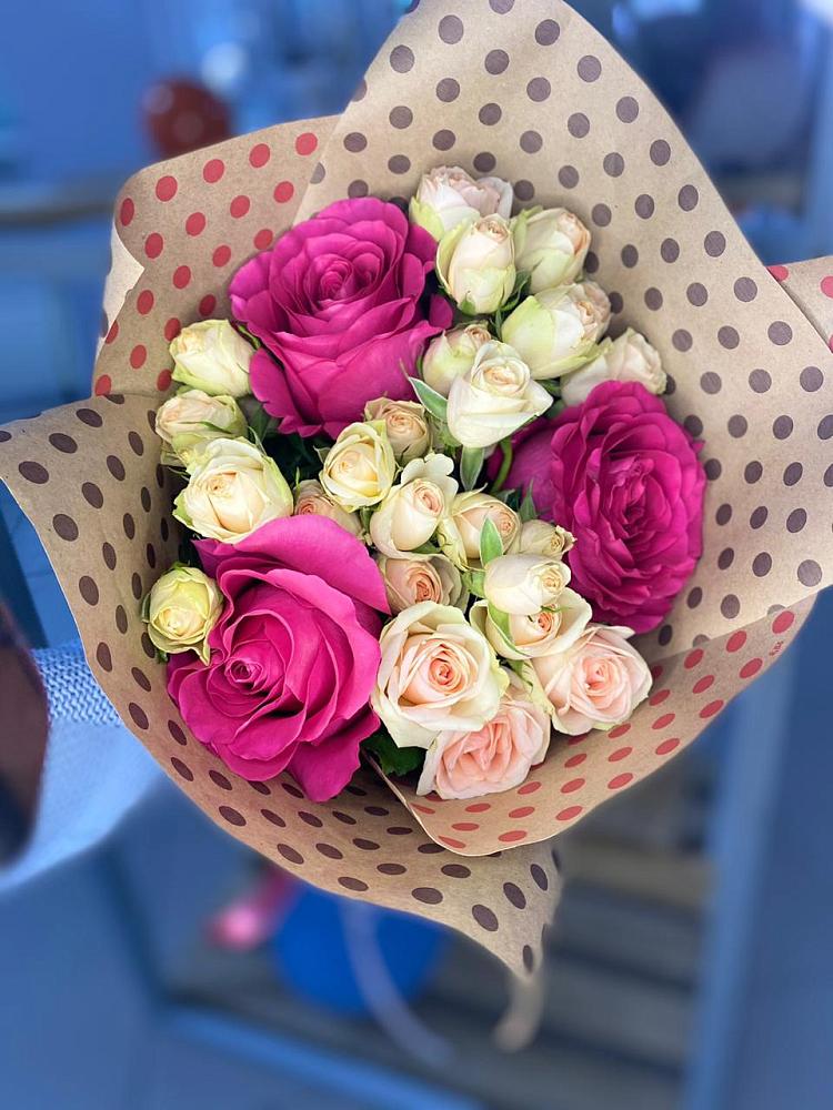 Букет цветов из: Розы в Барсово