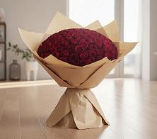 Букет 101 Красная роза в Барсово