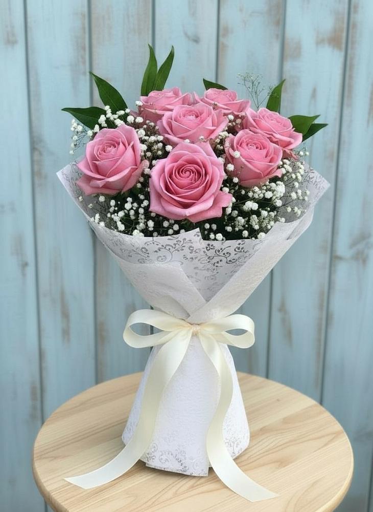 Букет цветов из: Розы в Барсово