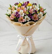 Букет цветов из:  Альстромерии #REPLACE_PRED# Барсово