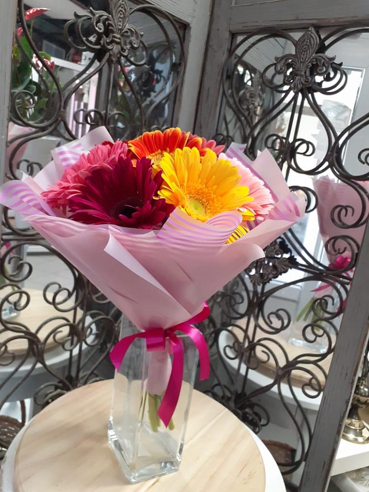 Букет цветов из: Герберы в Барсово