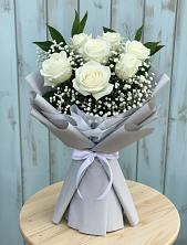 Букет цветов из:  Розы в Барсово