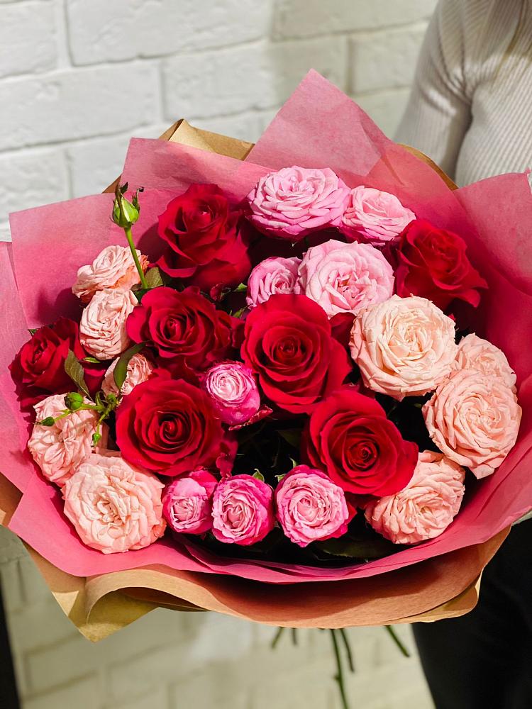 Букет цветов из: Розы в Барсово