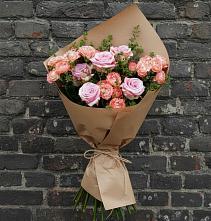 Букет цветов из:  Розы в Барсово
