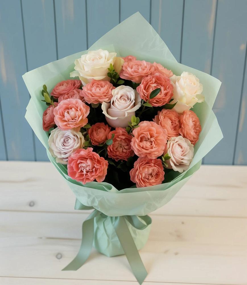 Букет цветов из: Розы в Барсово