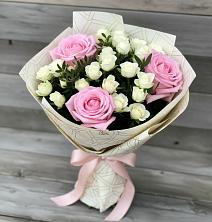 Букет цветов из:  Розы в Барсово