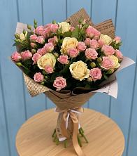 Букет цветов из:  Розы в Барсово