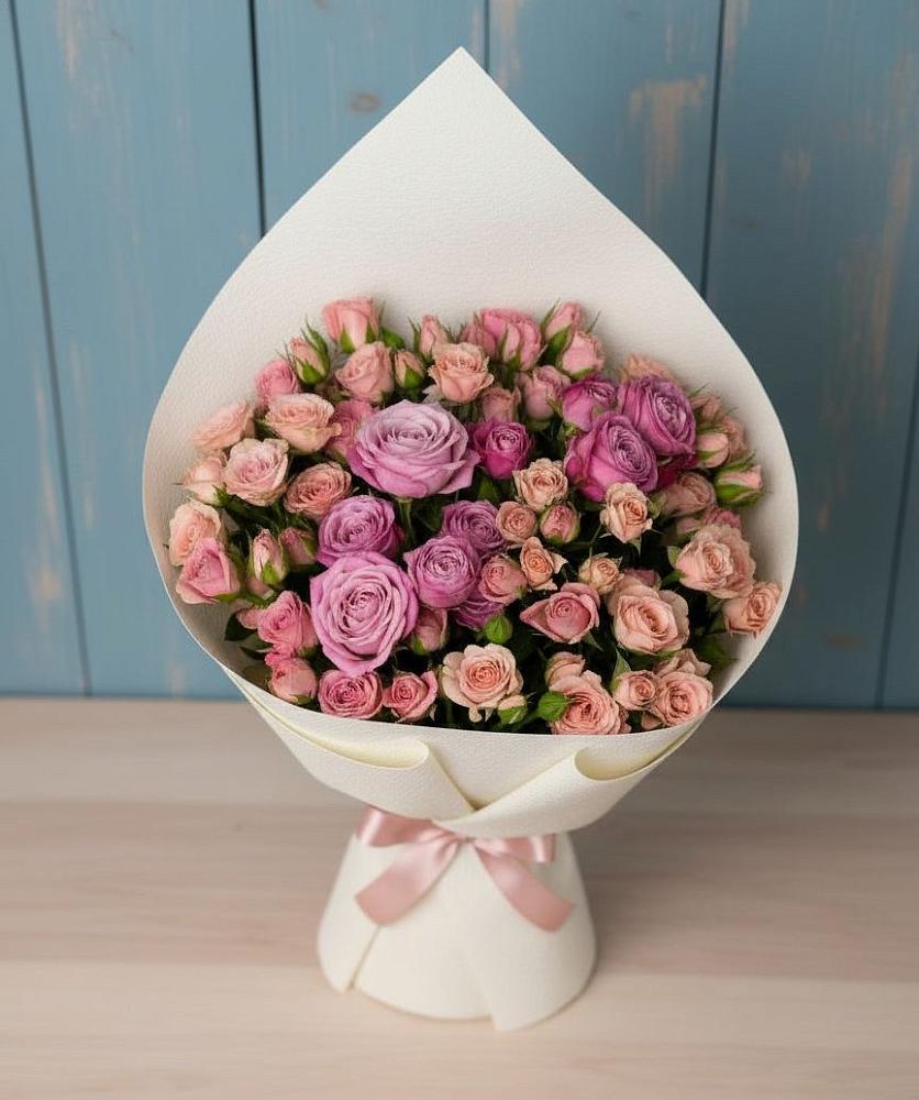 Букет цветов из: Розы в Барсово