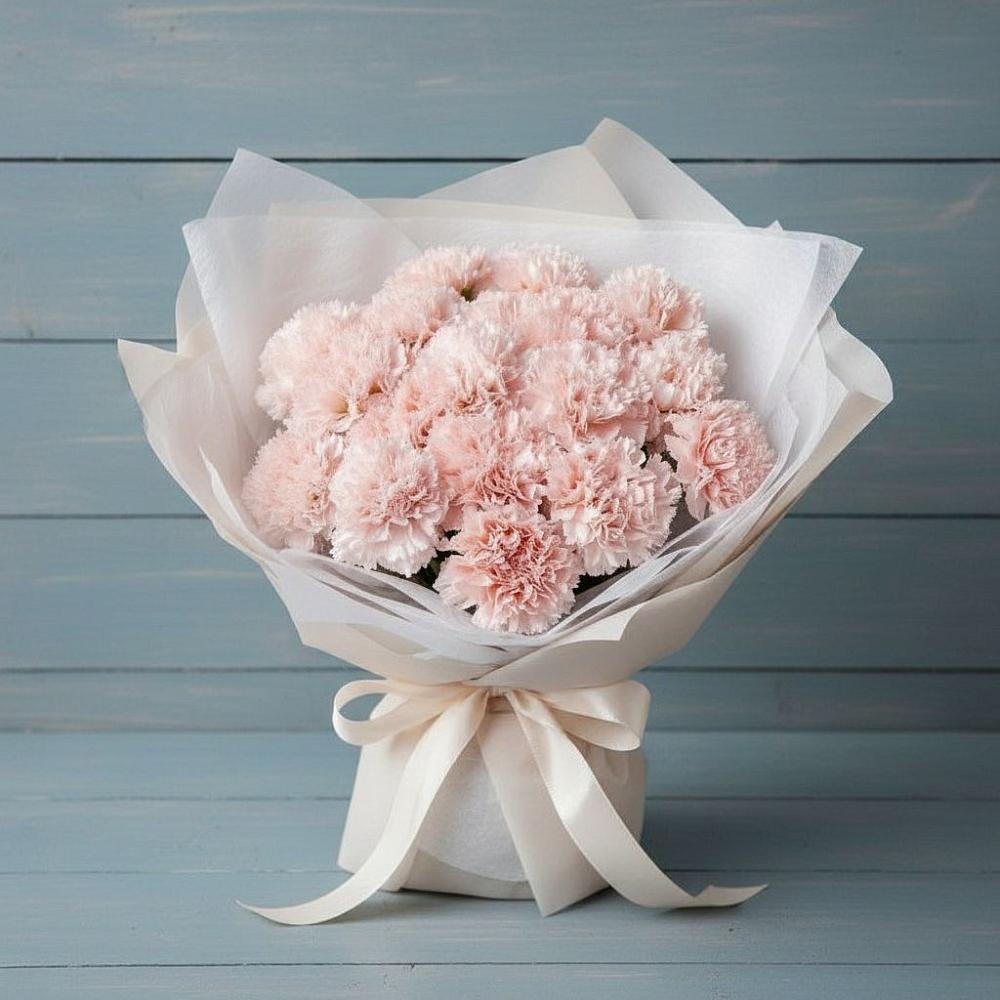 Букет цветов из: Гвоздики в Барсово