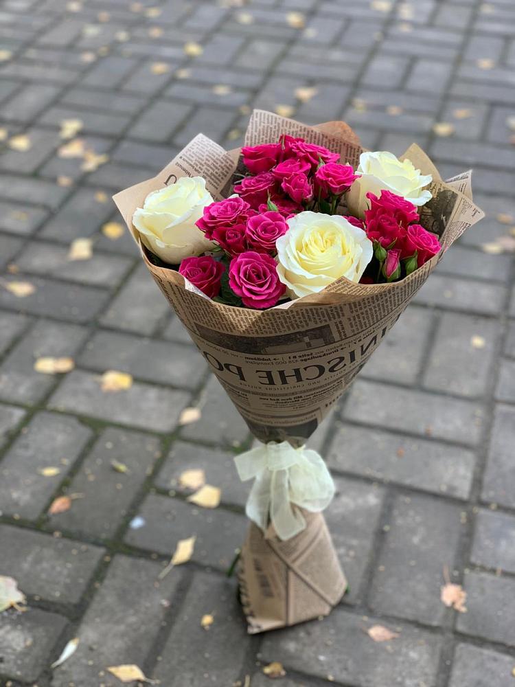 Букет цветов из: Розы в Барсово