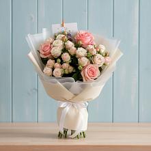 Букет цветов из:  Розы #REPLACE_PRED# Барсово