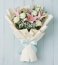 Букет цветов из:  Лилии #REPLACE_PRED# Барсово